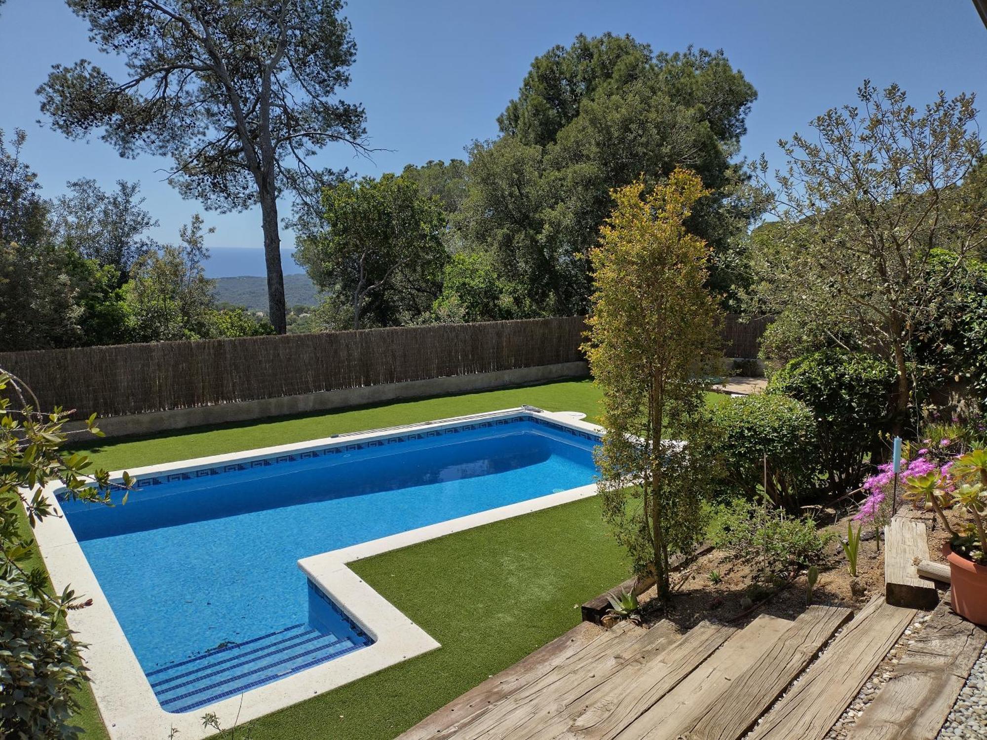 Willa Casa Feliz Sant Cebrià de Vallalta Zewnętrze zdjęcie