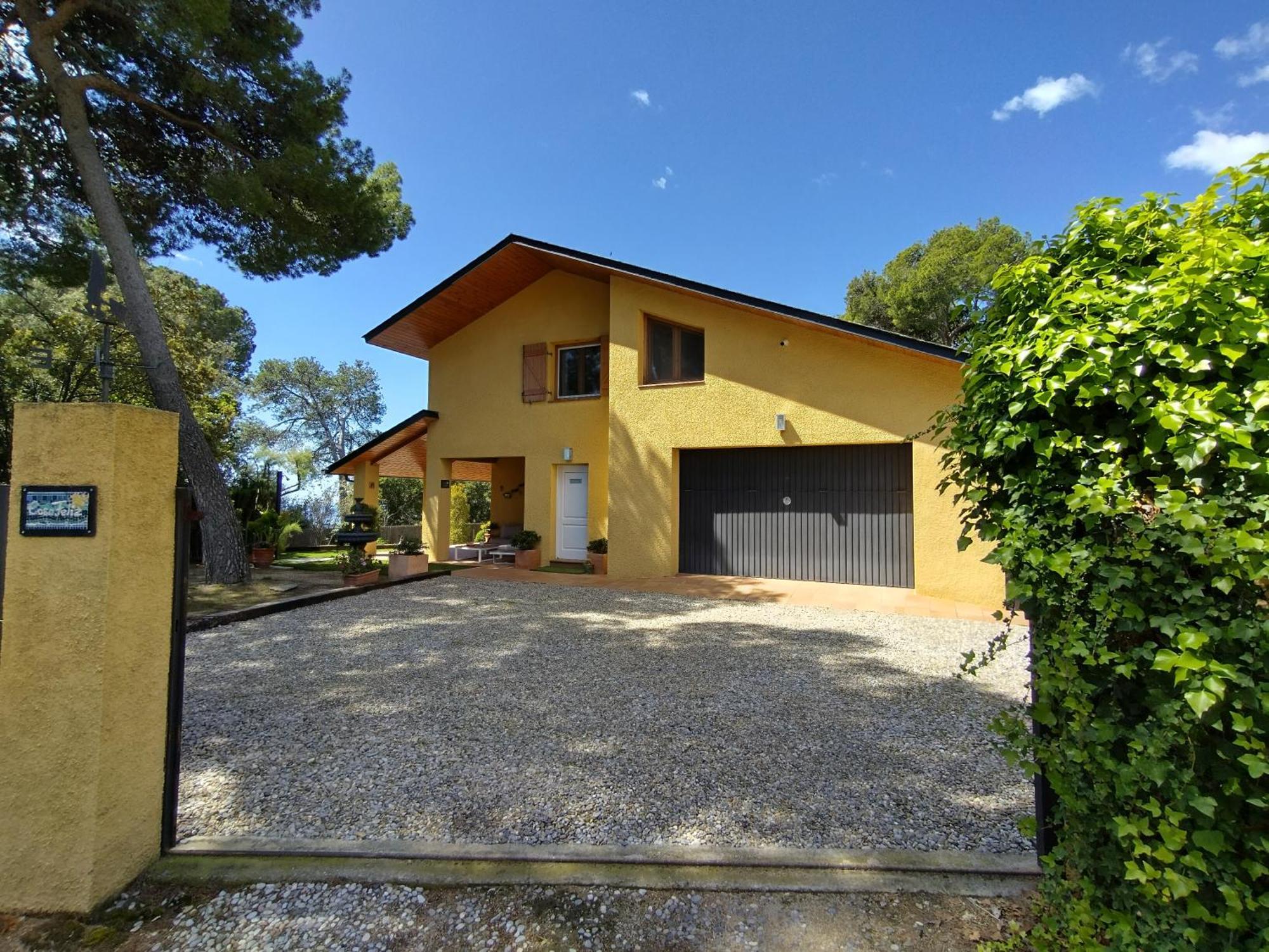 Willa Casa Feliz Sant Cebrià de Vallalta Zewnętrze zdjęcie